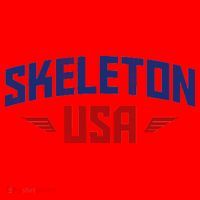 USA Skeleton Team Santa Hat thumb 1