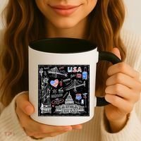 USA Sketch Coffee Mug thumb 3