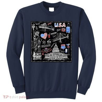 USA Sketch Sweatshirt
