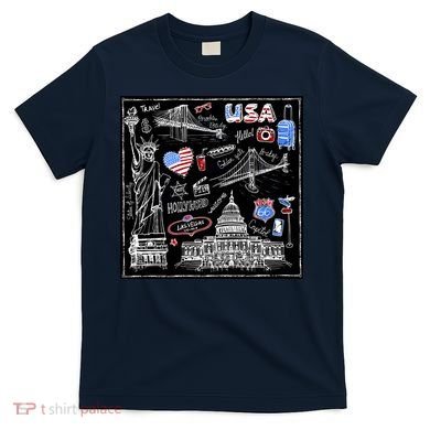 USA Sketch T-Shirt