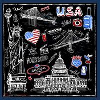 USA Sketch Women's T-Shirt thumb 6