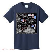 USA Sketch Kids T-Shirt thumb 0