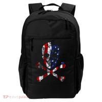 USA Skull Crossbone  Backpack thumb 0