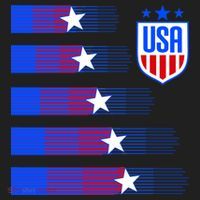 USA Soccer American Team Jersey Women's Sweatshirt thumb 2
