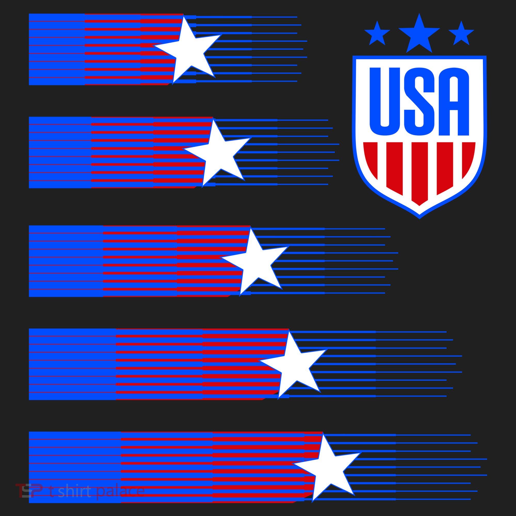 USA Soccer American Team Jersey Women's Sweatshirt