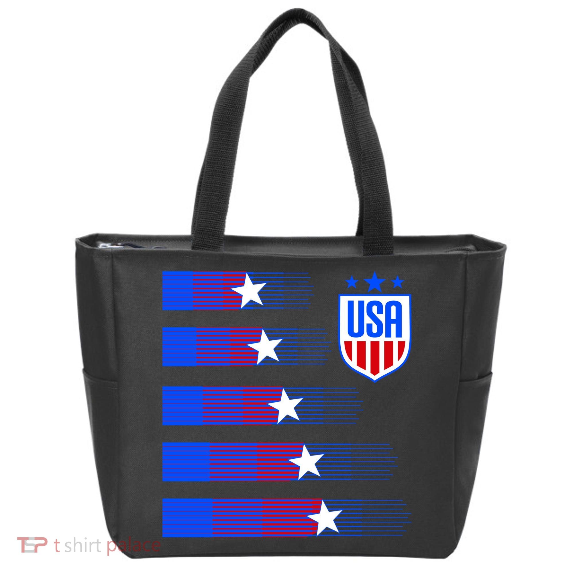 USA Soccer American Team Jersey Tote Bag
