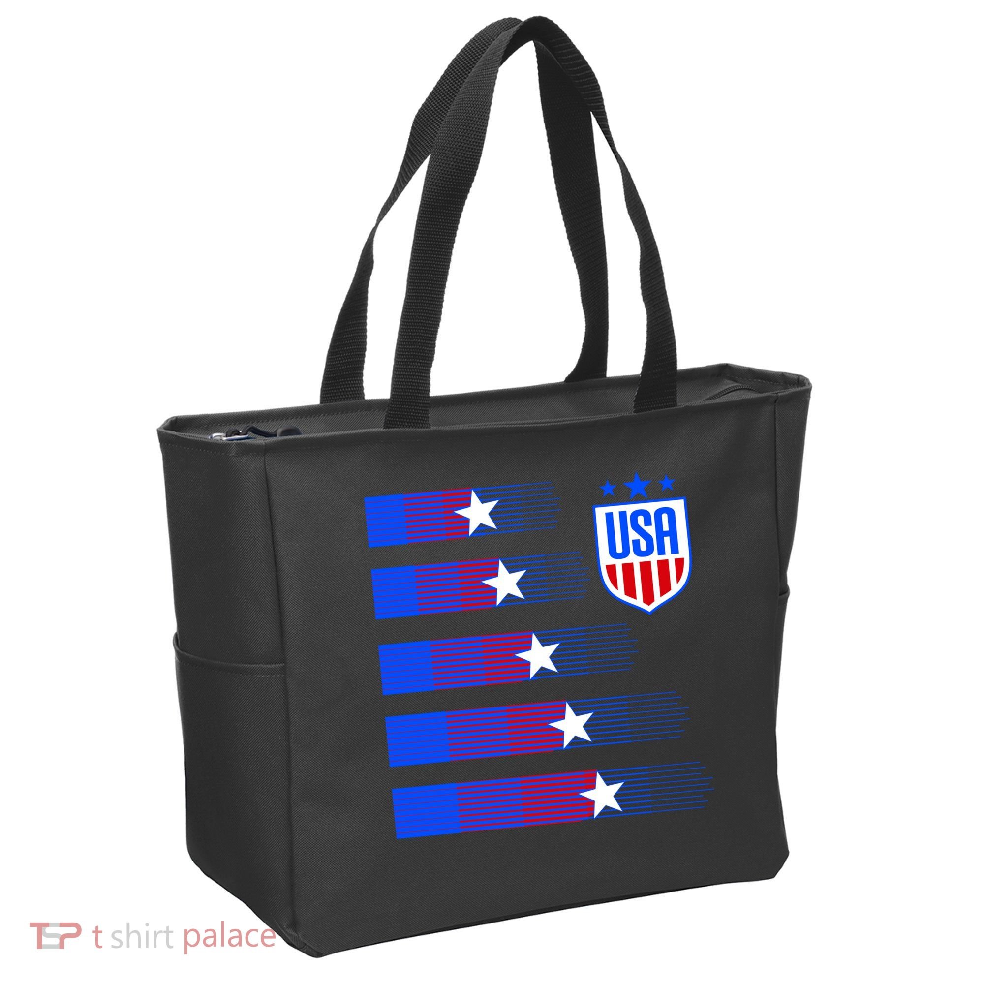 USA Soccer American Team Jersey Tote Bag