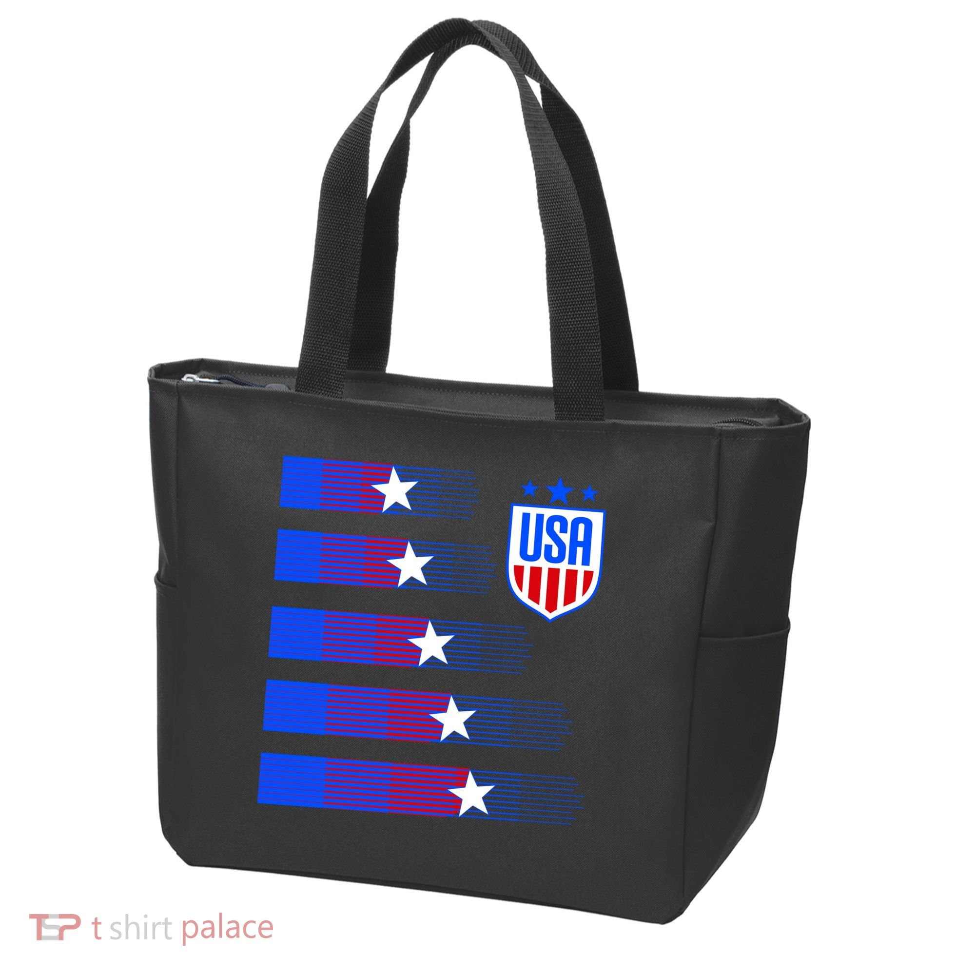 USA Soccer American Team Jersey Tote Bag