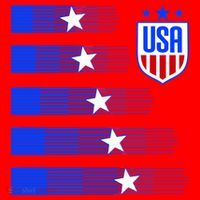 USA Soccer American Team Jersey Santa Hat thumb 1