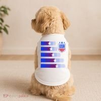 USA Soccer American Team Jersey Doggie Tank thumb 2