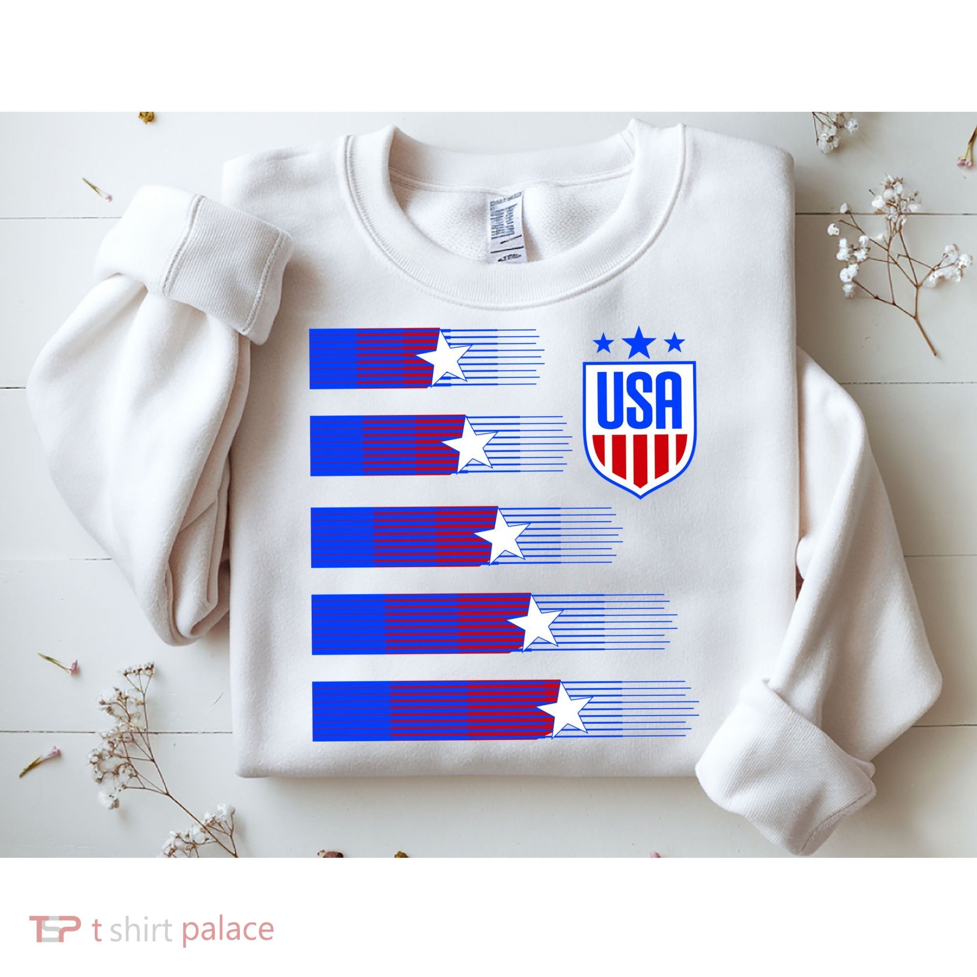 USA Soccer American Team Jersey Sweatshirt