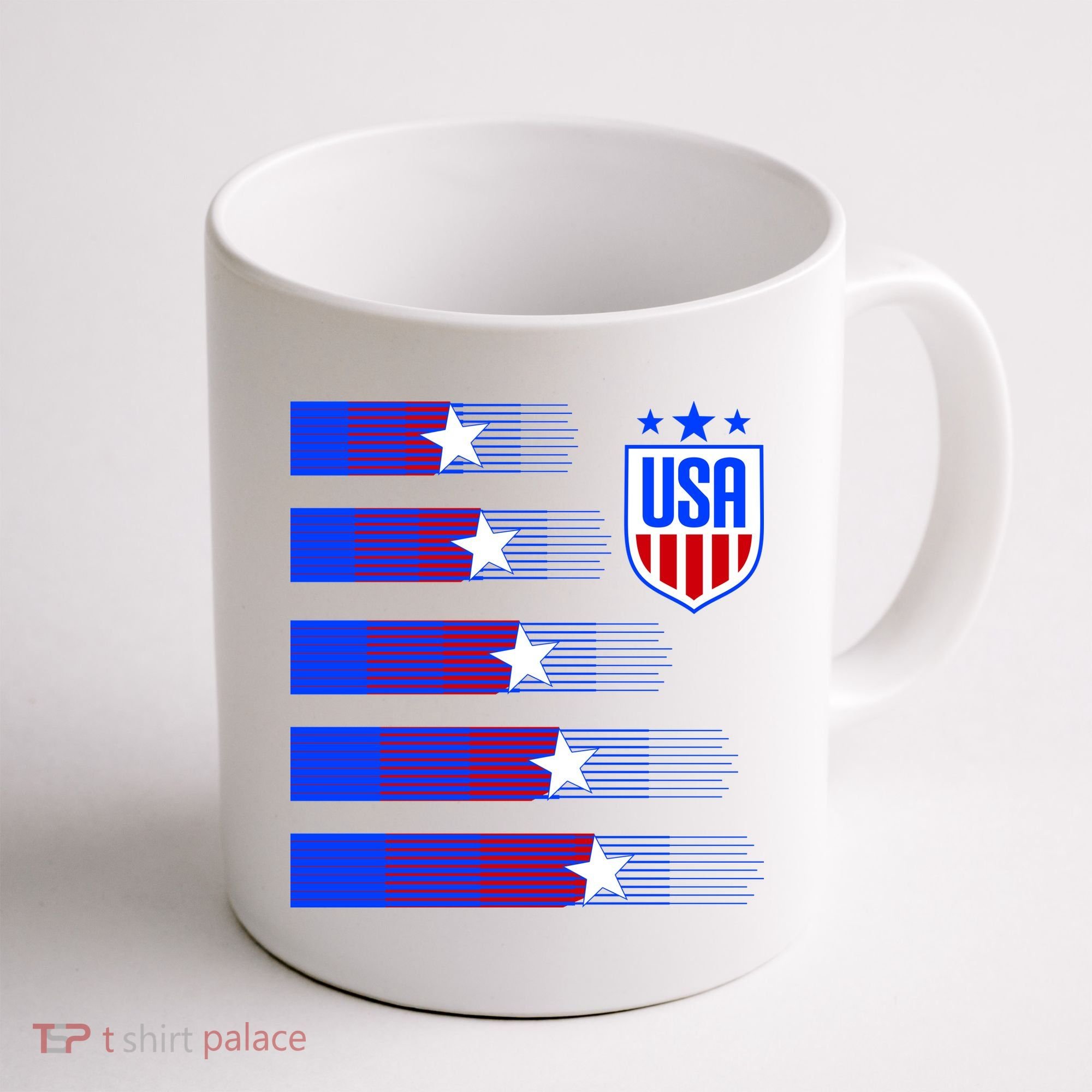 USA Soccer American Team Jersey Coffee Mug