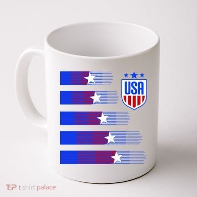 USA Soccer American Team Jersey Coffee Mug