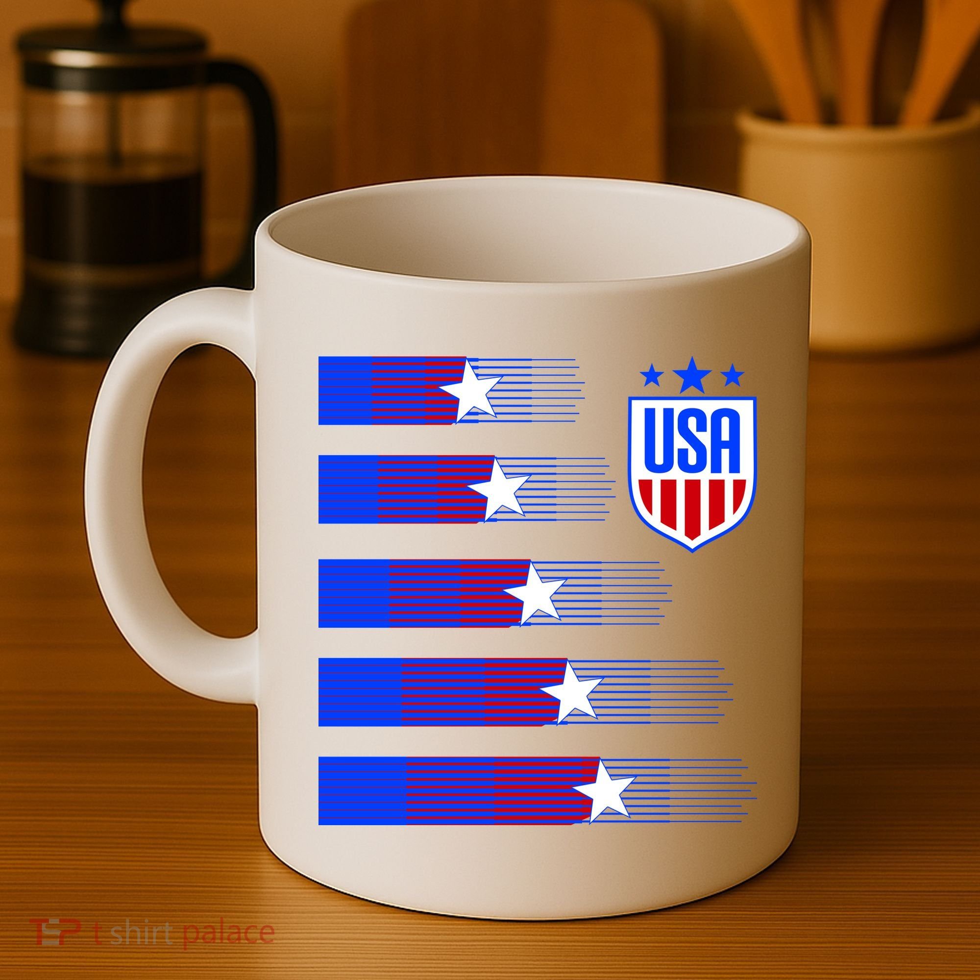 USA Soccer American Team Jersey Coffee Mug