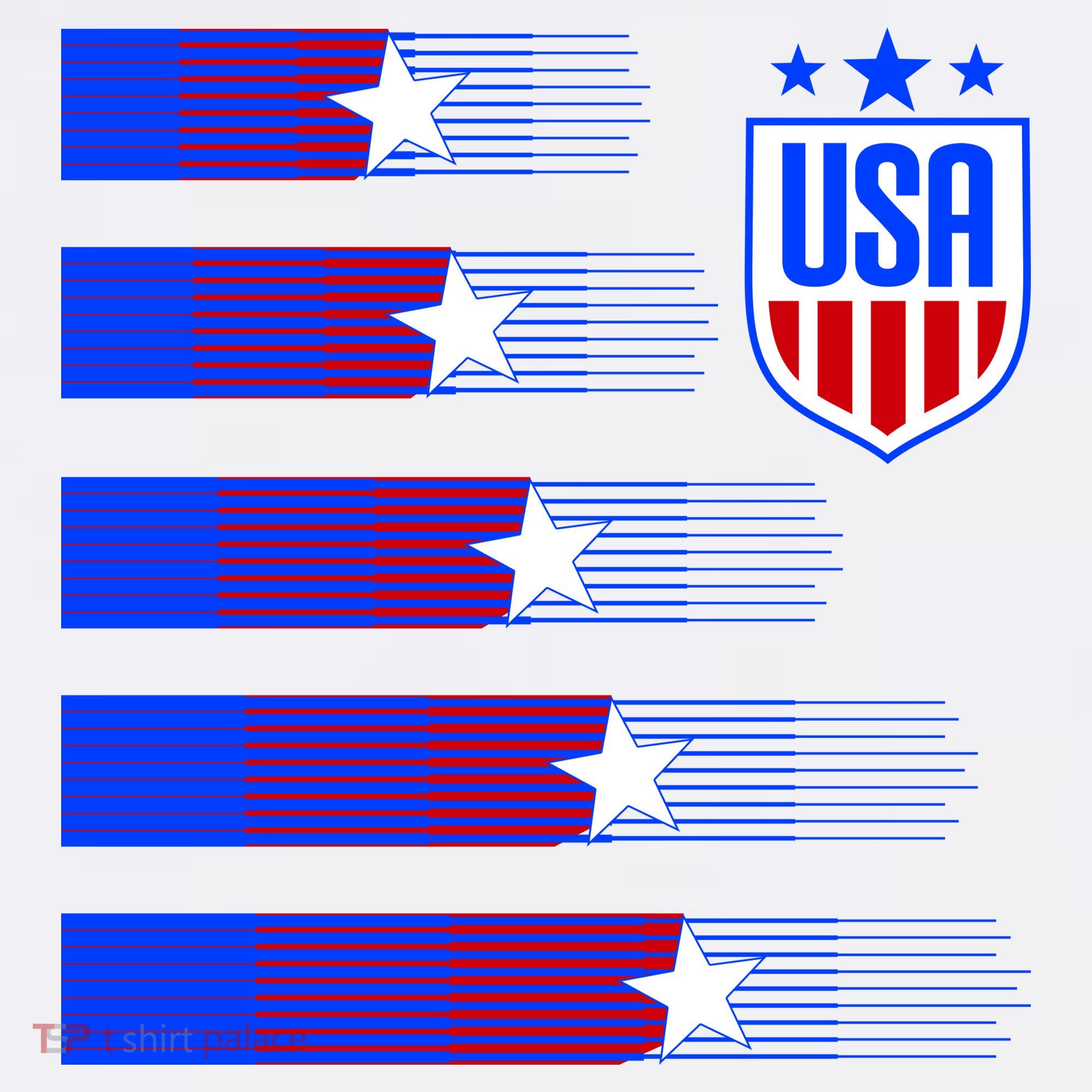 USA Soccer American Team Jersey Women's Hoodie