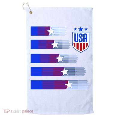 USA Soccer American Team Jersey Golf Towel