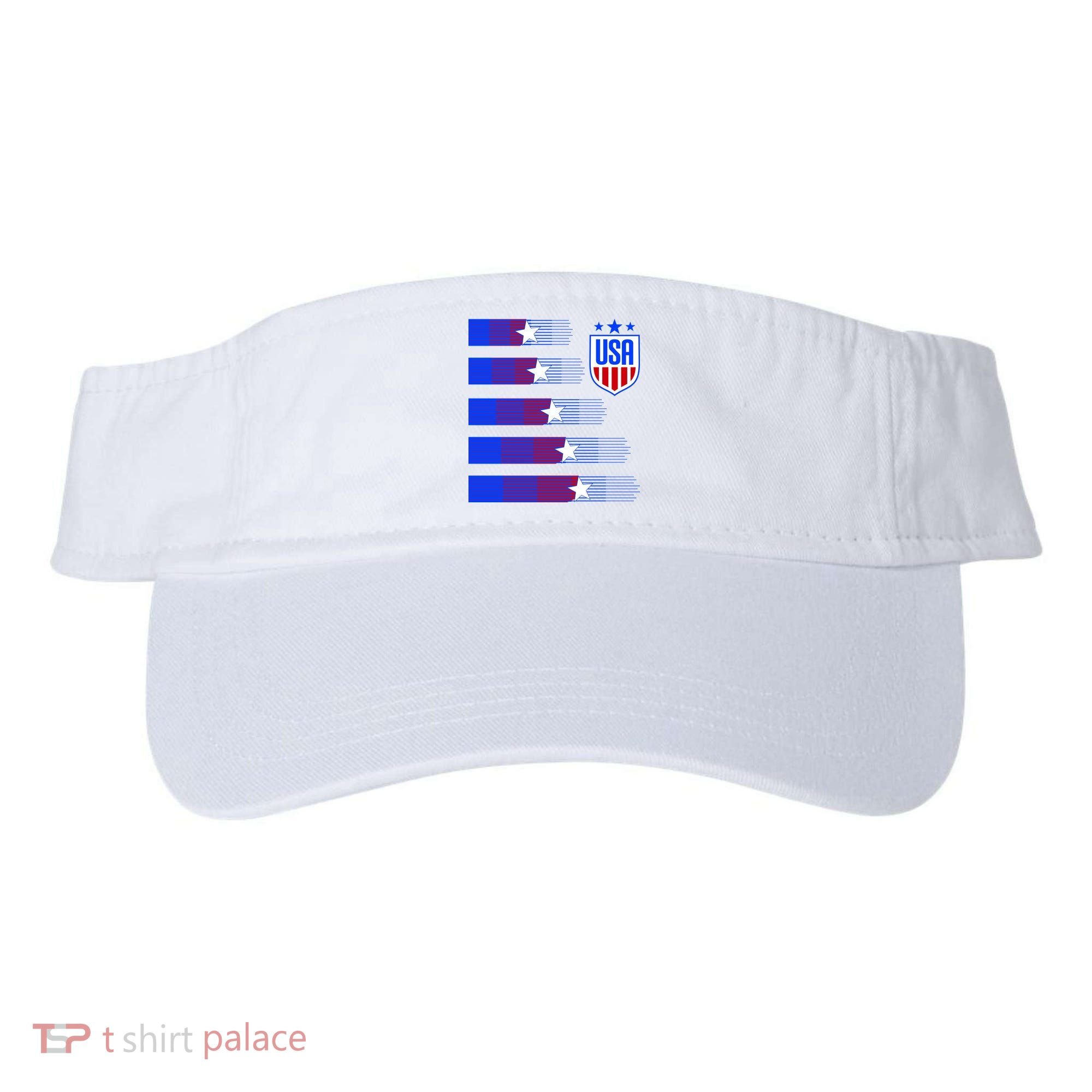 USA Soccer American Team Jersey Visor