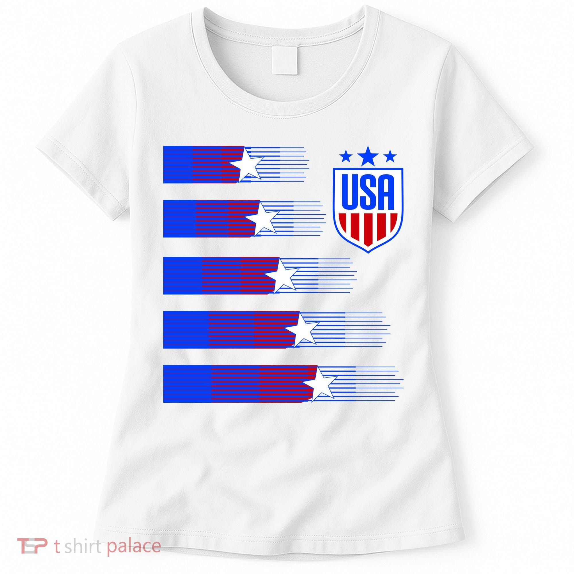 USA Soccer American Team Jersey Women's T-Shirt