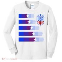 USA Soccer American Team Jersey Kids Long Sleeve Shirt thumb 0