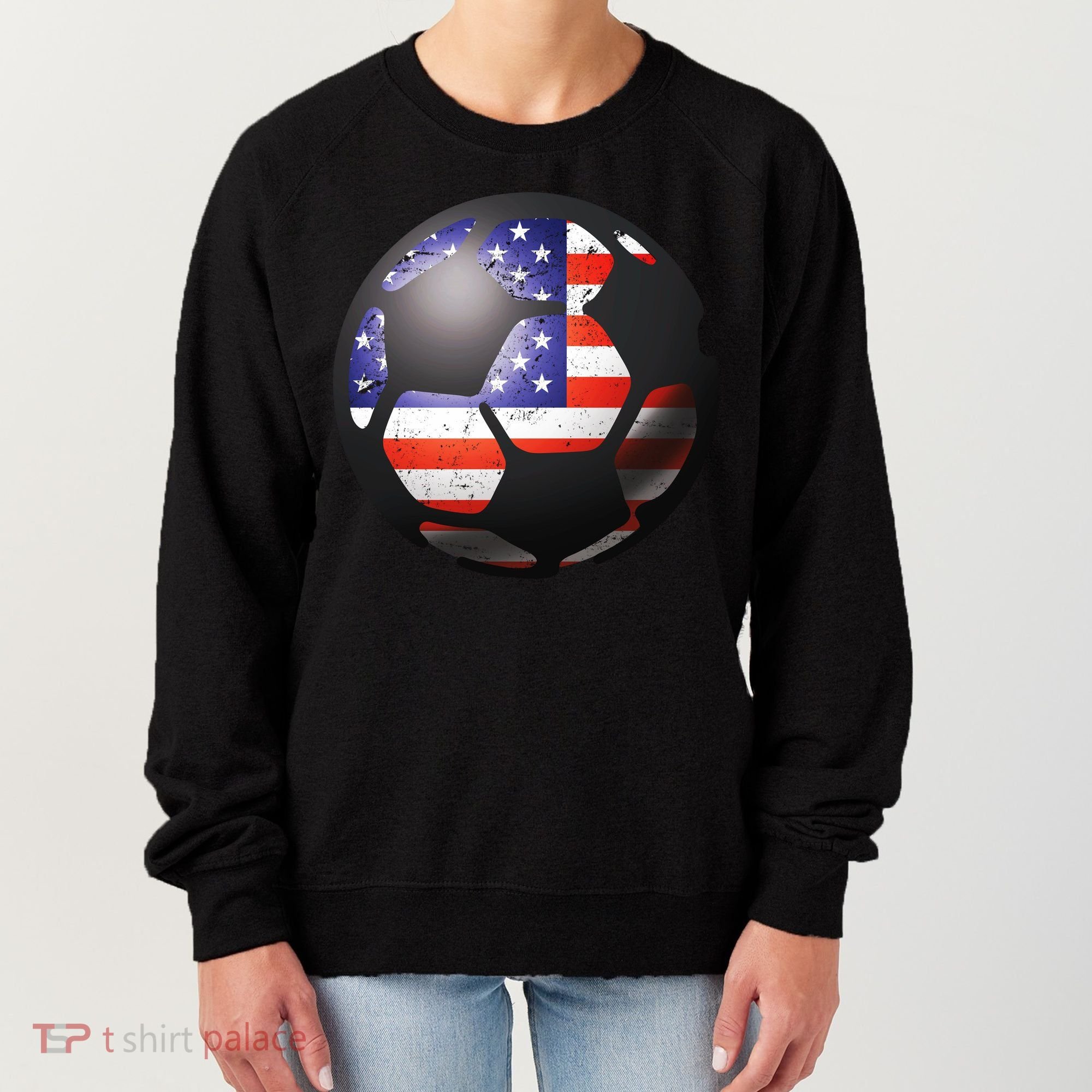 USA Soccer Ball Women's Sweatshirt