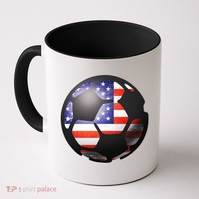 USA Soccer Ball Coffee Mug