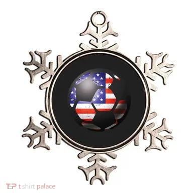 USA Soccer Ball Ornament