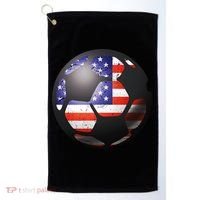 USA Soccer Ball Golf Towel thumb 0