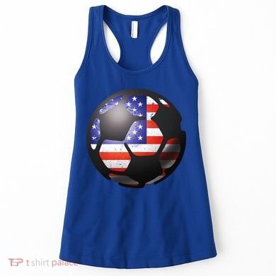 USA Soccer Ball Women's Tank Top