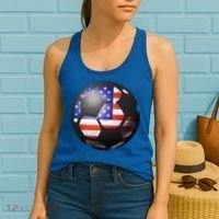 USA Soccer Ball Women's Tank Top thumb 2