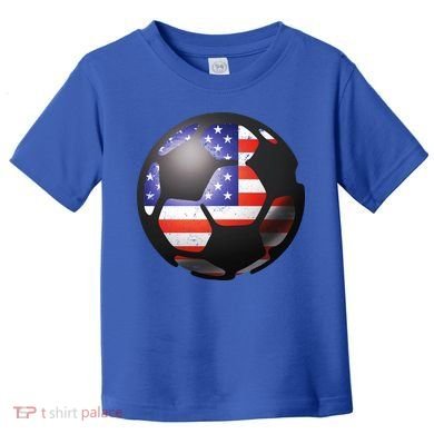 USA Soccer Ball Toddler T-Shirt