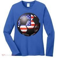 USA Soccer Ball Women's Long Sleeve Shirt thumb 0