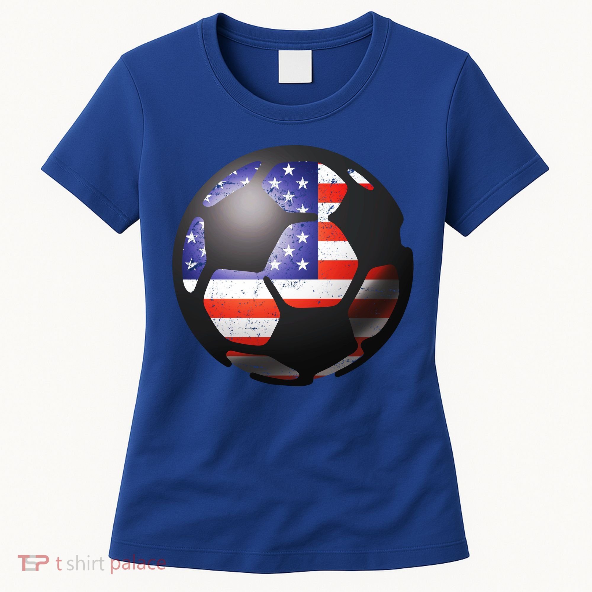 USA Soccer Ball Women's T-Shirt