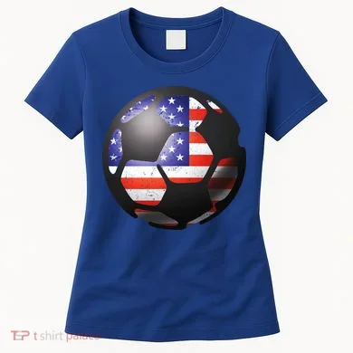 USA Soccer Ball Women's T-Shirt