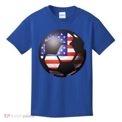 USA Soccer Ball Kids T-Shirt