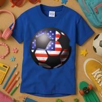 USA Soccer Ball Kids T-Shirt thumb 3
