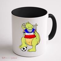 USA Soccer T-Rex Coffee Mug thumb 1