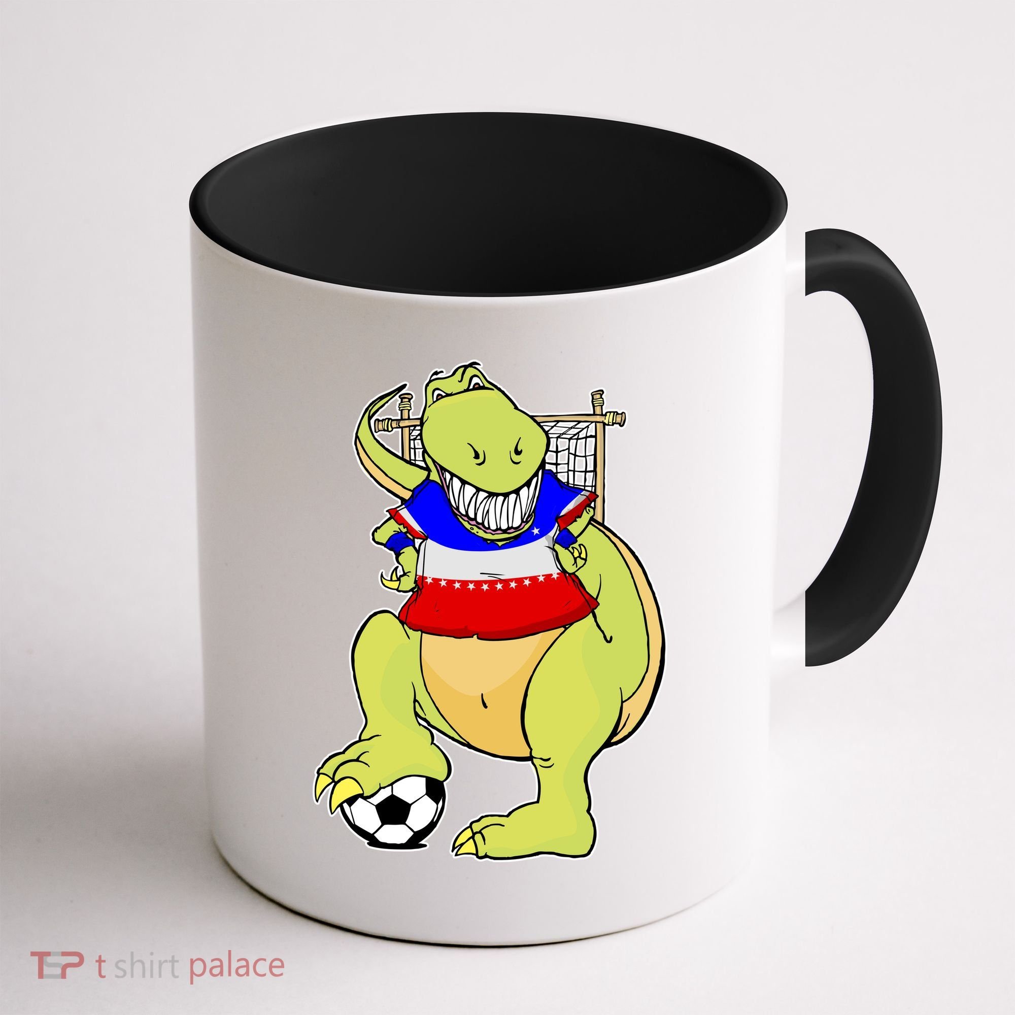 USA Soccer T-Rex Coffee Mug