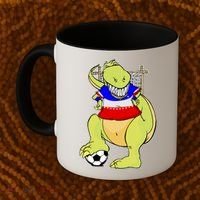 USA Soccer T-Rex Coffee Mug thumb 2