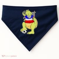 USA Soccer T-Rex USA-Made Doggie Bandana thumb 0