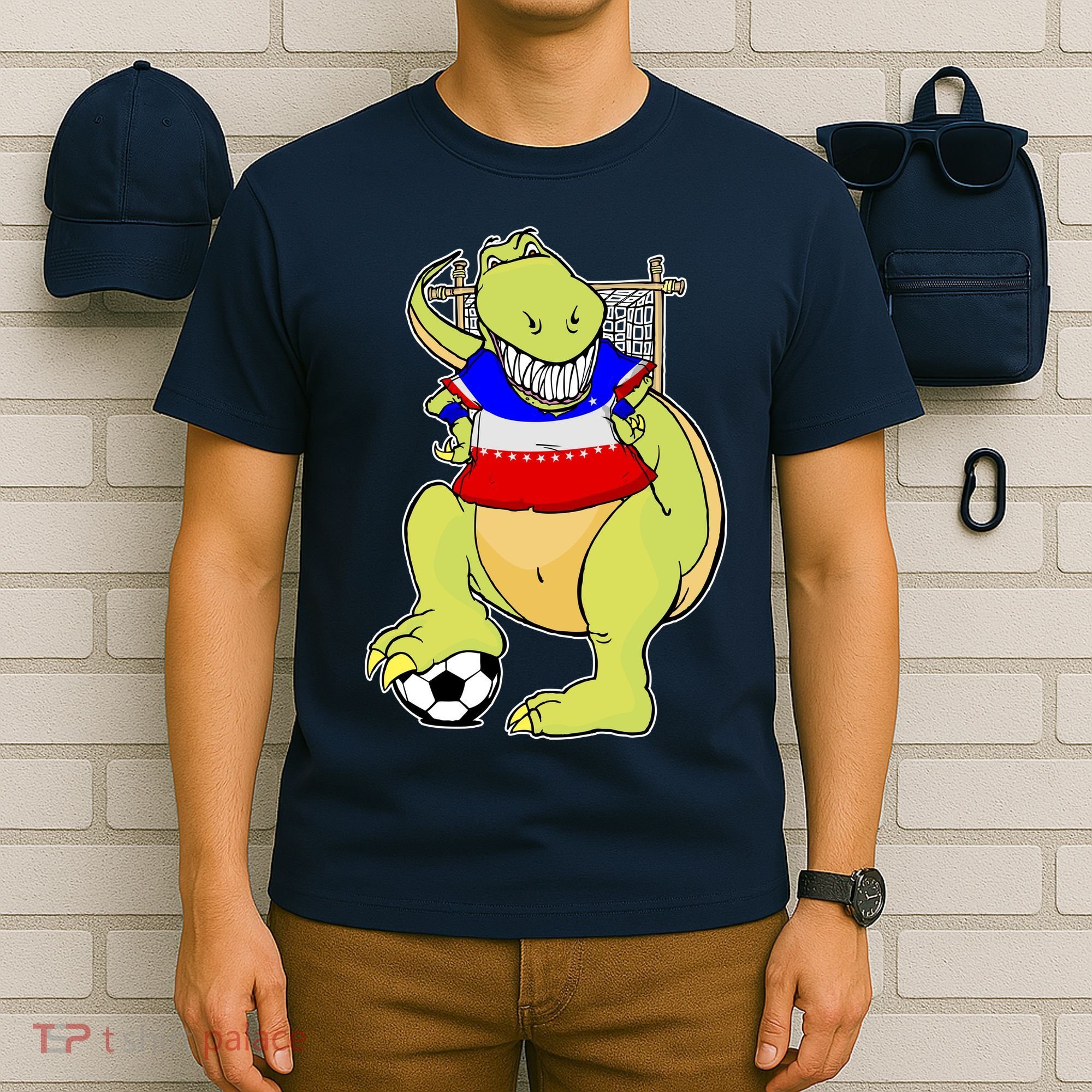 USA Soccer T-Rex T-Shirt