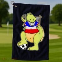 USA Soccer T-Rex Golf Towel thumb 1
