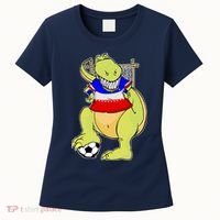 USA Soccer T-Rex Women's T-Shirt thumb 0