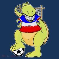USA Soccer T-Rex Women's T-Shirt thumb 6