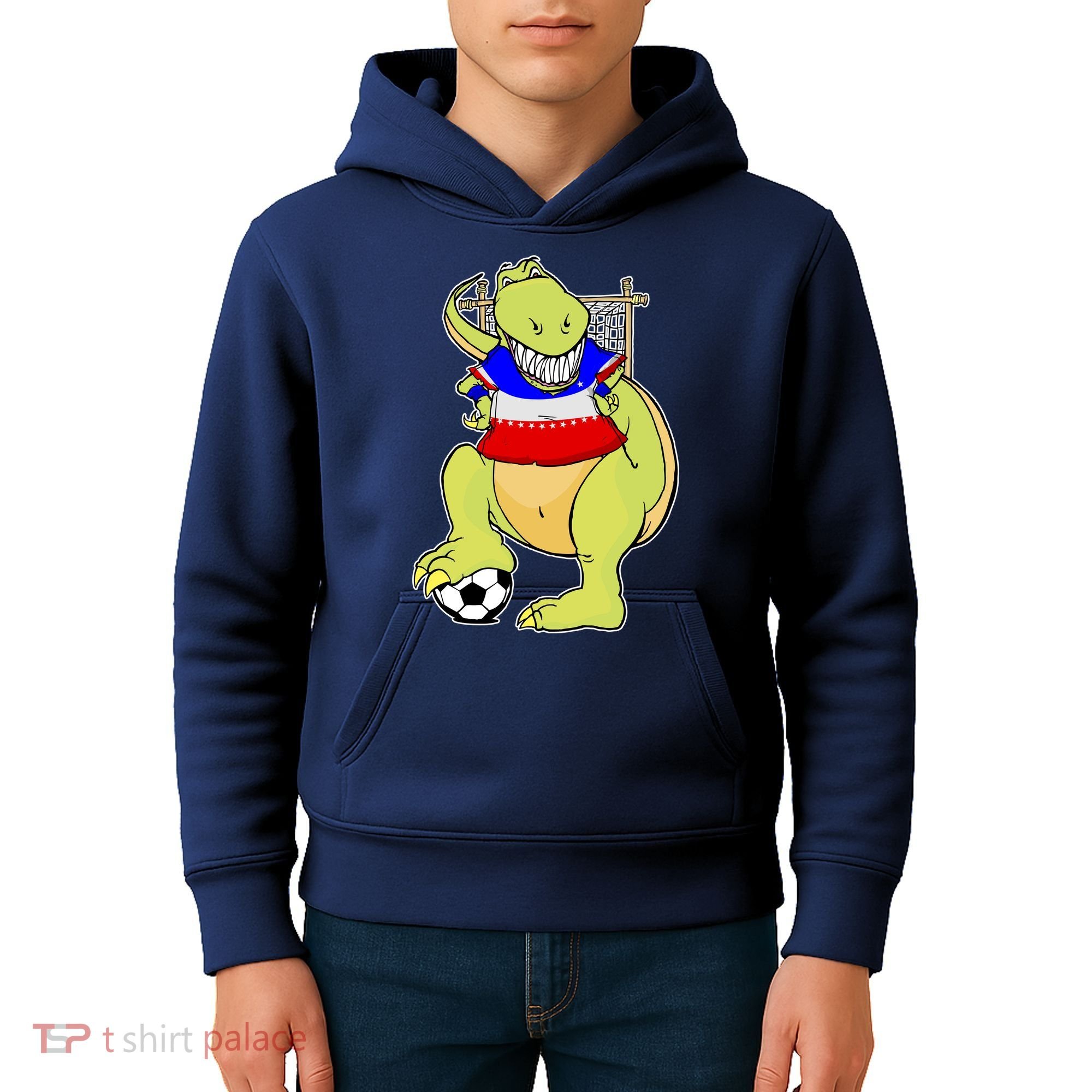 USA Soccer T-Rex Kids Hoodie