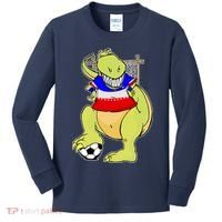 USA Soccer T-Rex Kids Long Sleeve Shirt thumb 0