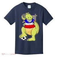 USA Soccer T-Rex Kids T-Shirt thumb 0