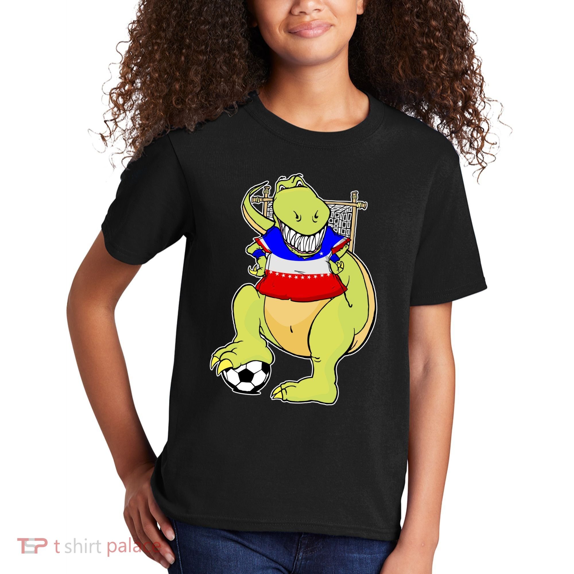 USA Soccer T-Rex Kids T-Shirt