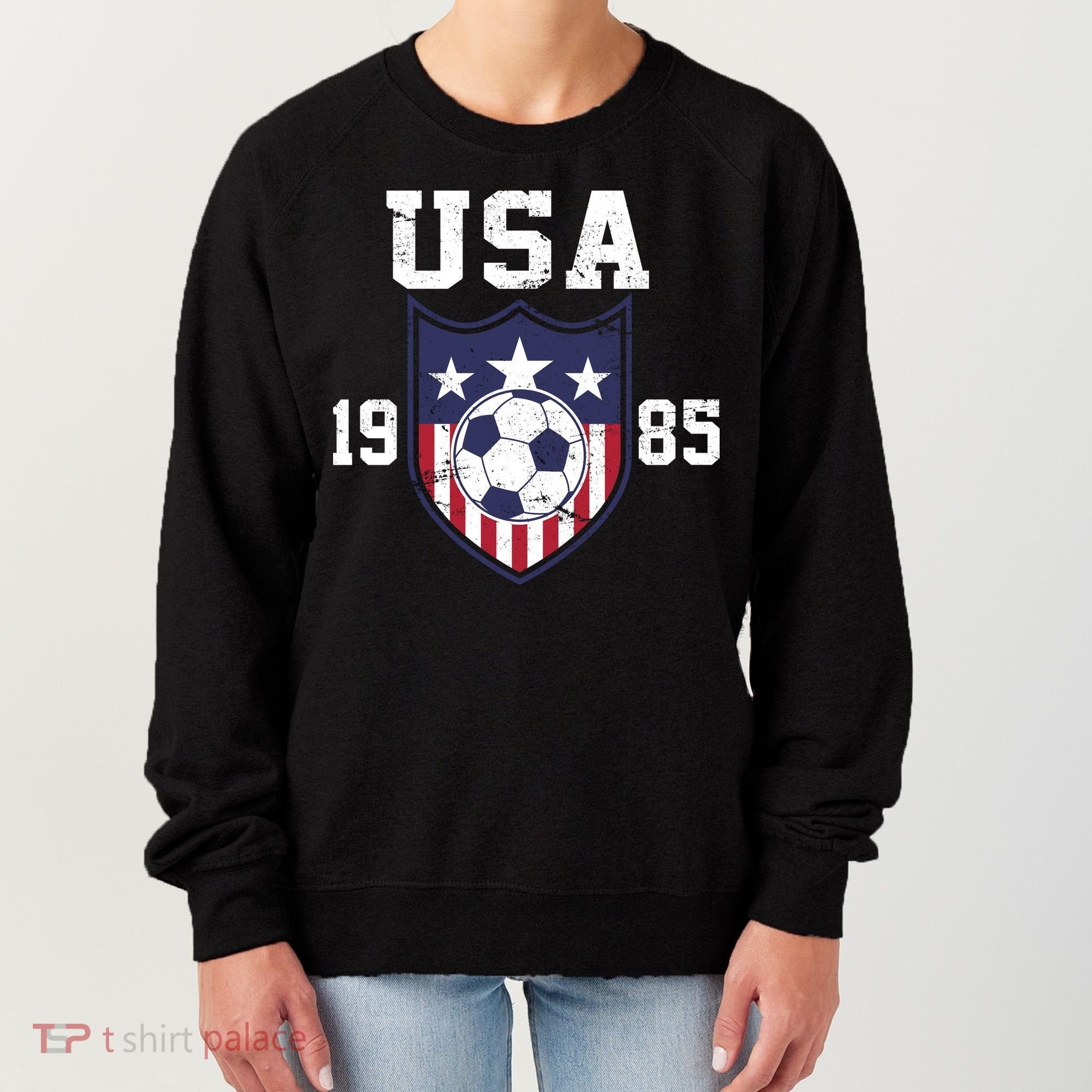 USA Soccer Team 1985 Women's Sweatshirt