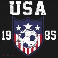 USA Soccer Team 1985 Bucket Hat thumb 4