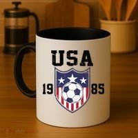 USA Soccer Team 1985 Coffee Mug thumb 4